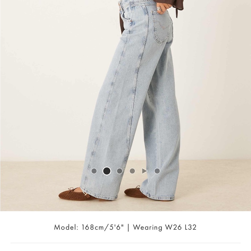 Free People aster straight jeans - Picture 2 of 6